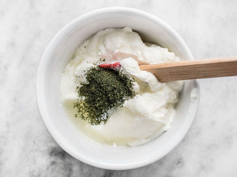 Dill Yogurt Sauce Ingredients