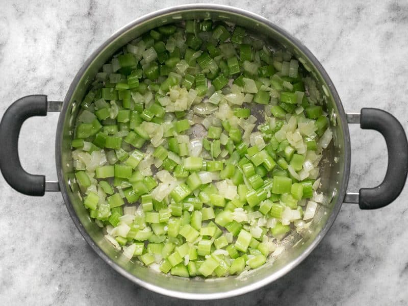 Sautéed Onion Garlic and Celery
