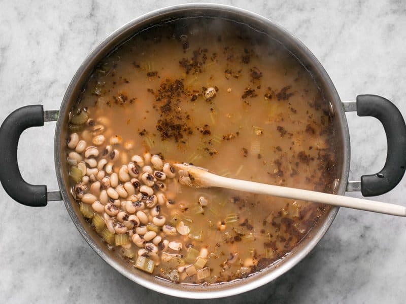 Simmered Black Eyed Peas