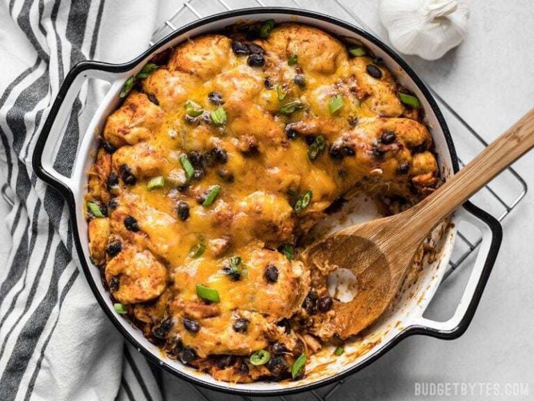 Enchilada Bubble Up Casserole Budget Bytes