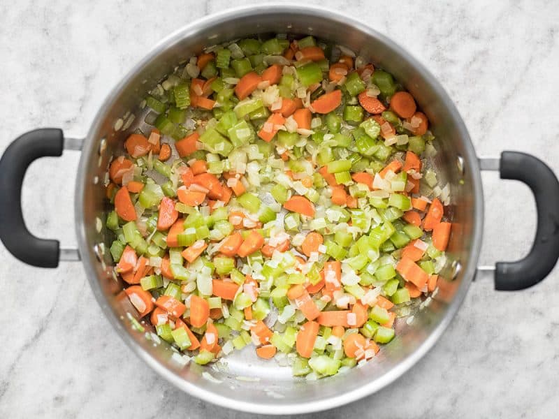 Sautéed Carrots and Celery