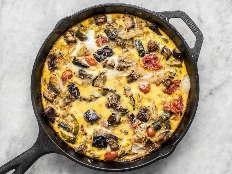 Baked Ratatouille Frittata