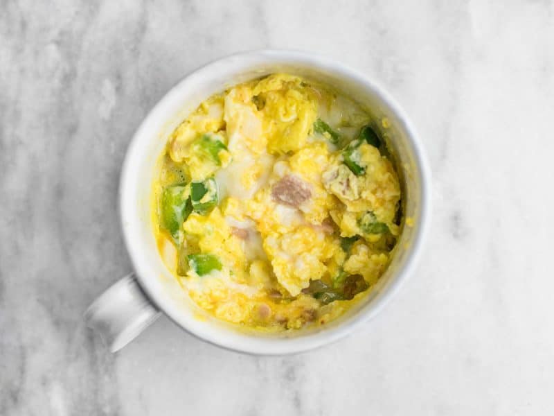 Microwave Breakfast Scramble 60 seconds