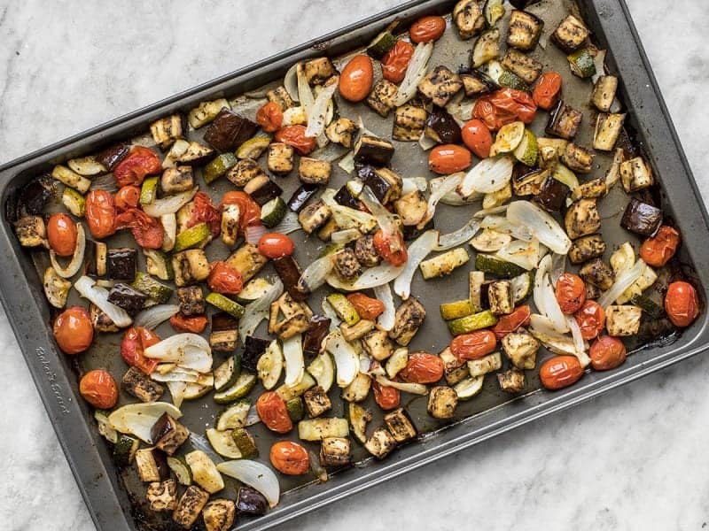 Roasted Ratatouille Vegetables