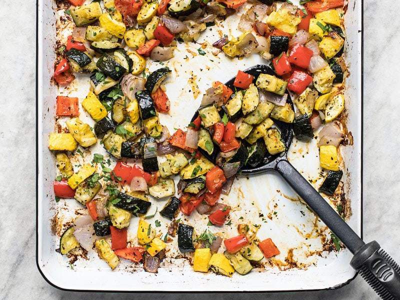 Sheet Pan Roasted Vegetables Recipe