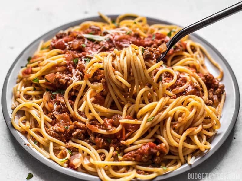 This rich and subtle pasta sauce is incredibly easy, which has earned it the title of The Best Weeknight Pasta Sauce in my house! BudgetBytes.com