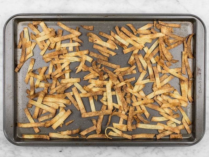 Toasted Tortilla Strips