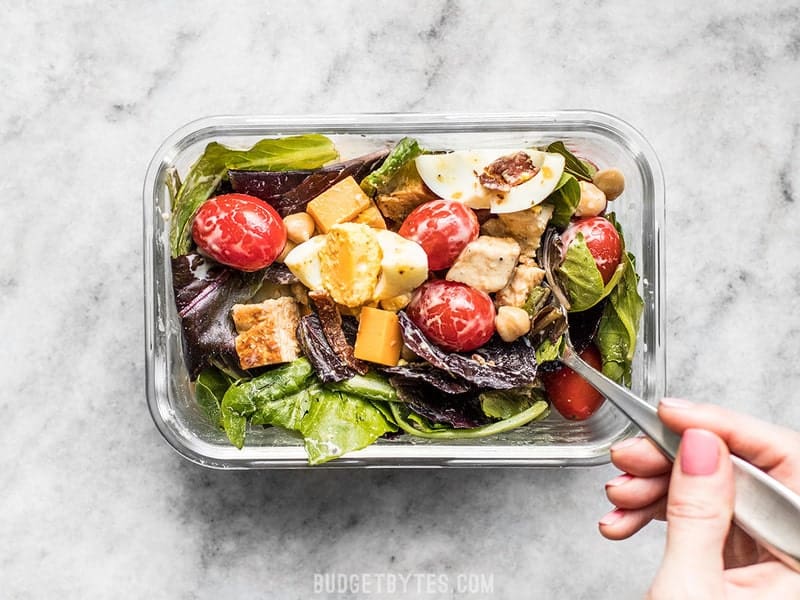 Fresh & Healthy Meal Prep Salads