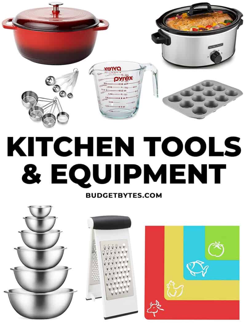 Kitchen Tools and Equipment for Beginners