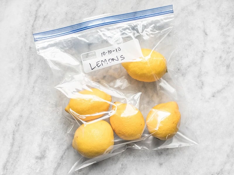 freeze lemon