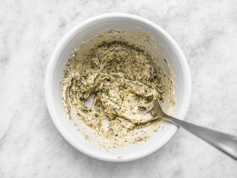 Garlic Herb Butter Mixed