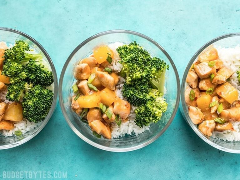 Sweet Chili Chicken Stir Fry Bowls Great for Meal Prep Budget Bytes