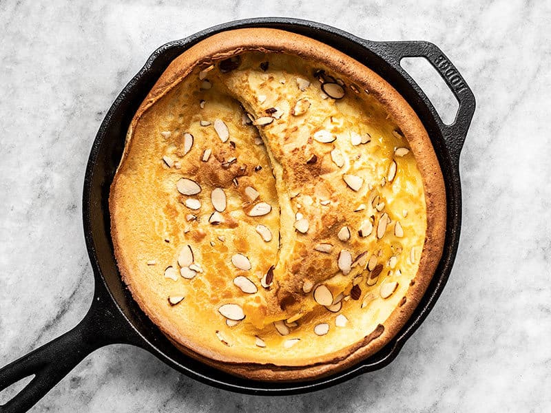 Baked Almond Dutch Baby Pancake