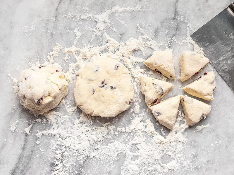 Shaped and Cut Scones