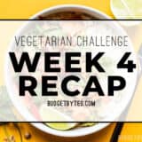 Week 4 Recap
