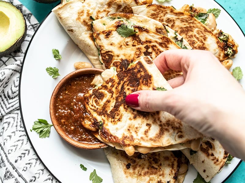 Dollar Store Dinners - Bean Quesadillas - Budget Bytes