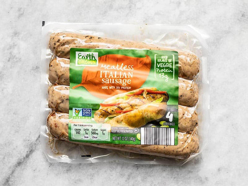 Vegetarian Italian Sausage Package