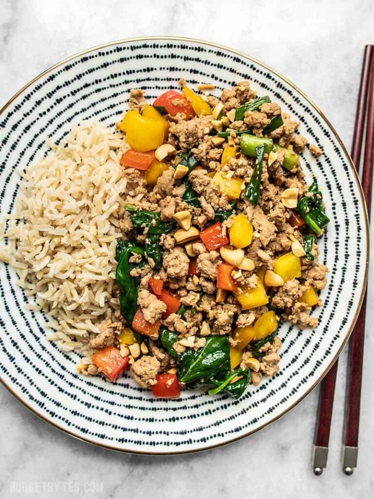 Ground Turkey Stir Fry Yummiesta
