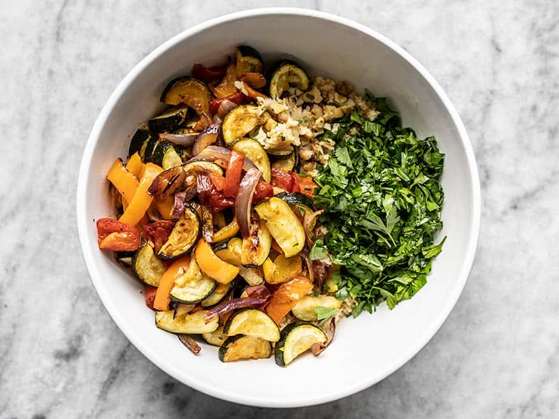 Roasted Vegetable Salad Meal Prep - Budget Bytes