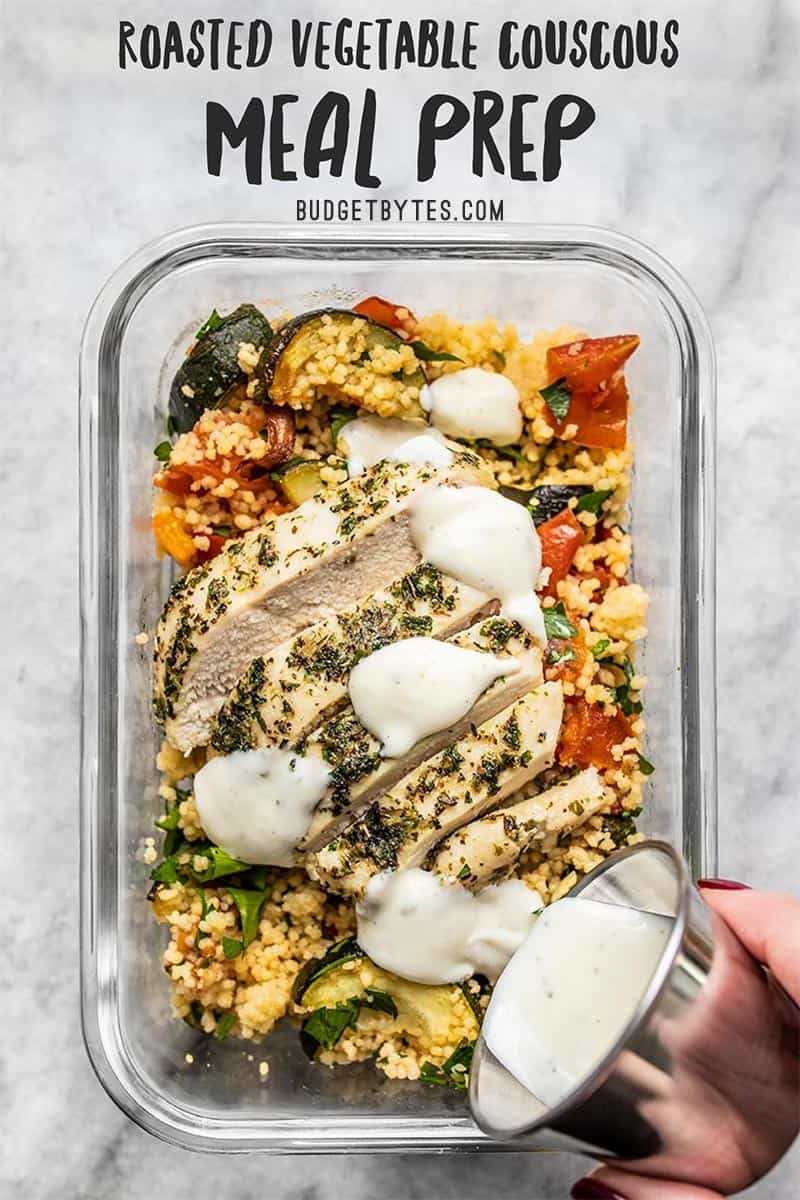 Ranch Chicken Meal Prep - Budget Bytes