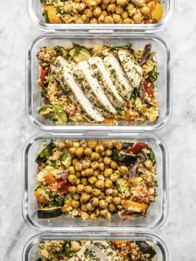 Roasted Vegetable Couscous Meal Prep - Budget Bytes
