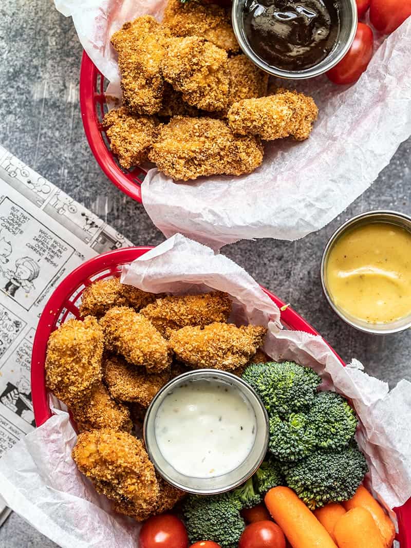 Healthy Homemade Chicken Nuggets - All the Healthy Things