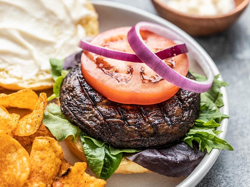 Marinated Portobello Mushroom Burgers Budget Bytes