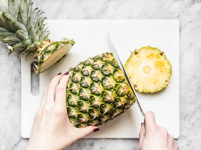 How to Cut and Freeze Pineapple - Budget Bytes