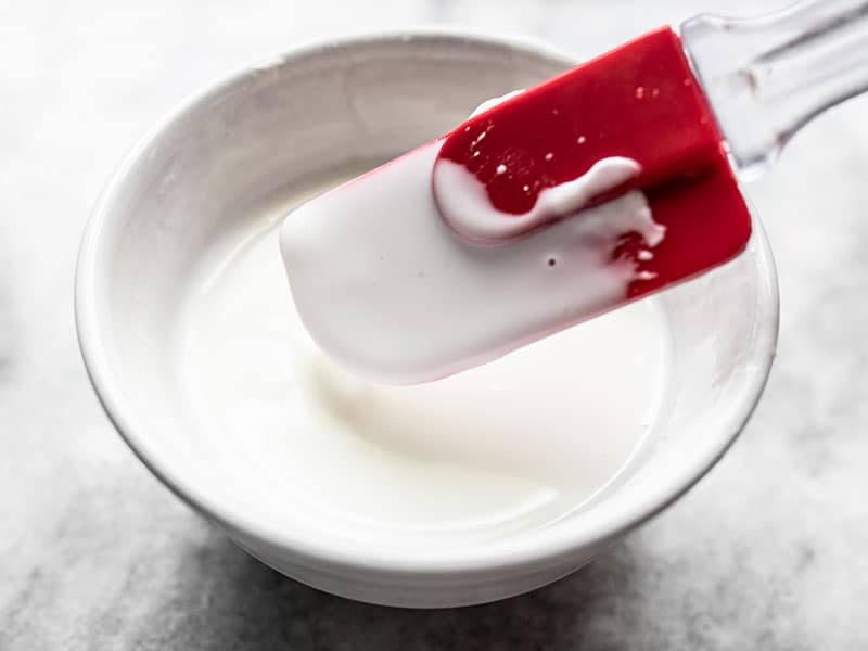 Thinned Plain Yogurt