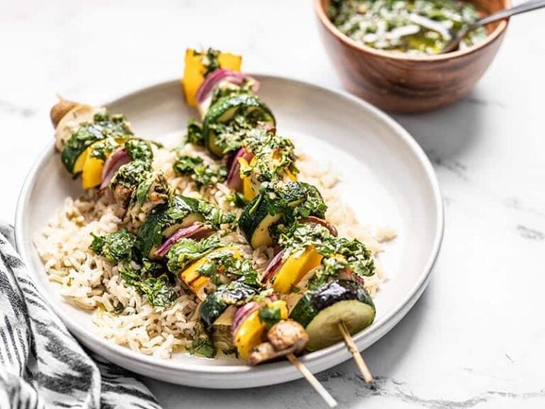 Chimichurri Chicken Kebabs Broil or Grill! Budget Bytes