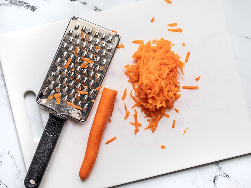 shredded carrot