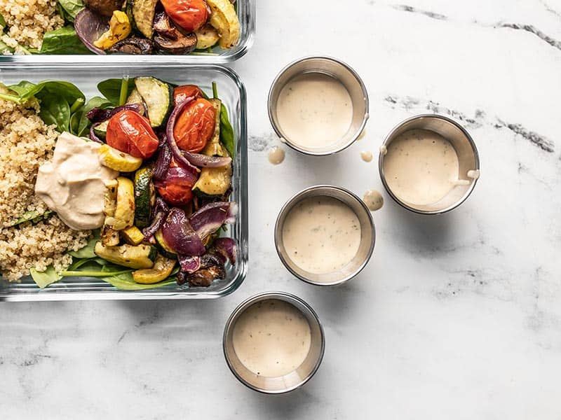 Roasted Vegetable Salad Meal Prep - Budget Bytes