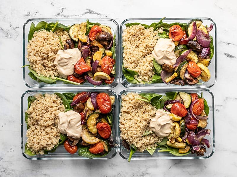 Healthy and Fresh Cobb Salad Meal Prep - Budget Bytes