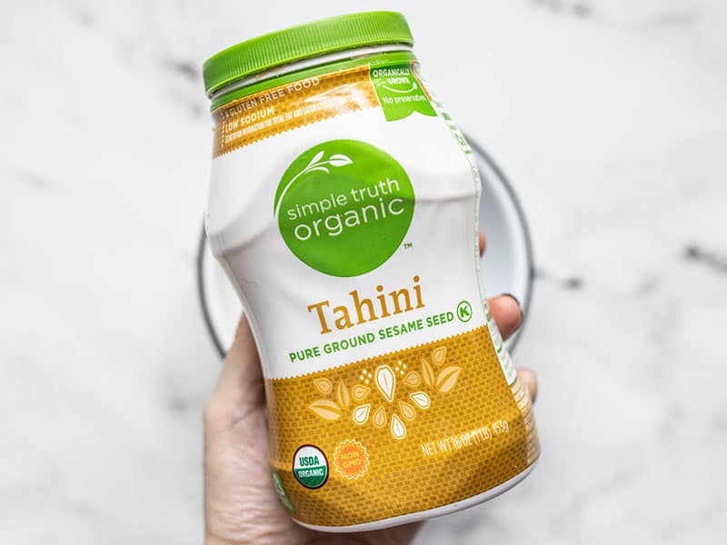 Tahini container