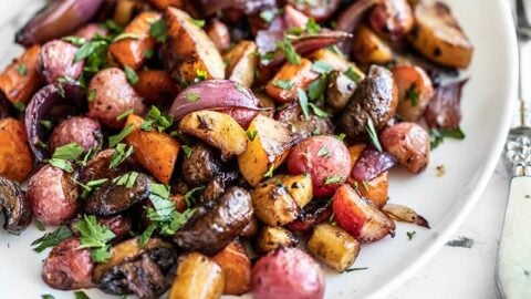 vegetable roasting tray