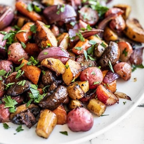 Balsamic Roasted Vegetables Recipe - Budget Bytes