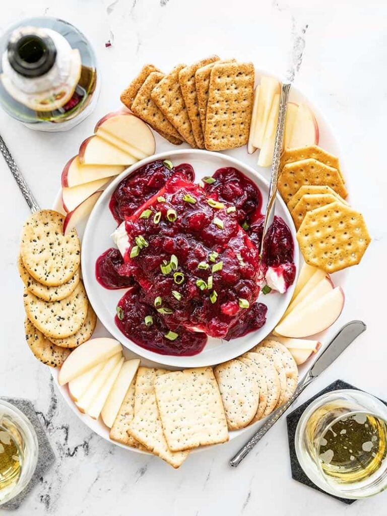 Cranberry Cream Cheese Dip Holiday Appetizer Budget Bytes