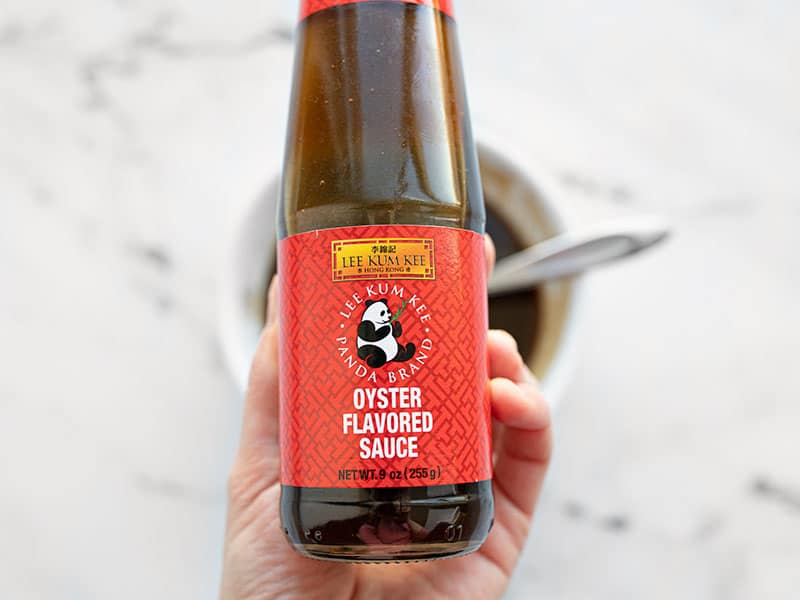 Bottle of oyster sauce