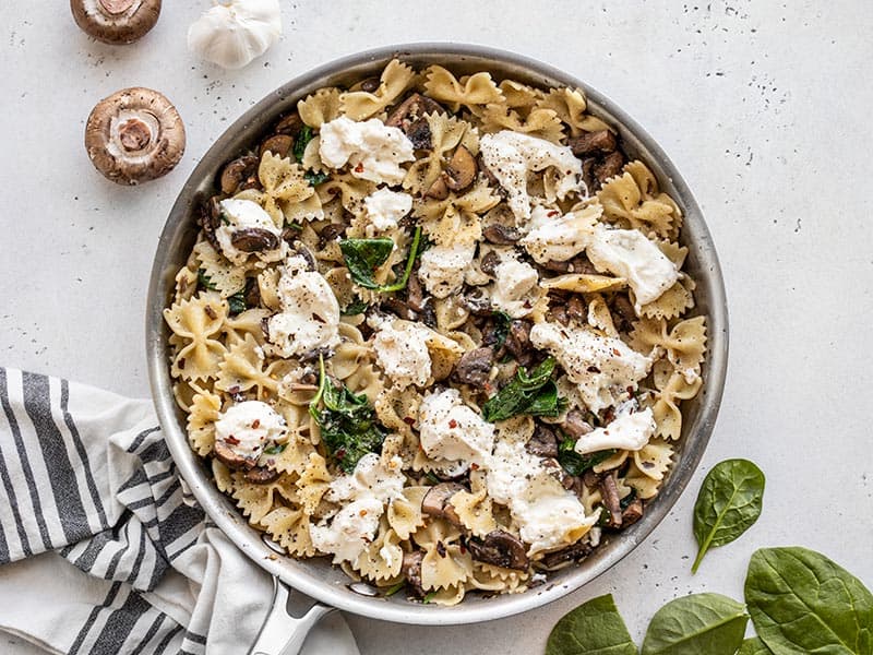 Mushroom And Spinach Pasta With Ricotta Budget Bytes,Hot Tottie Lotion