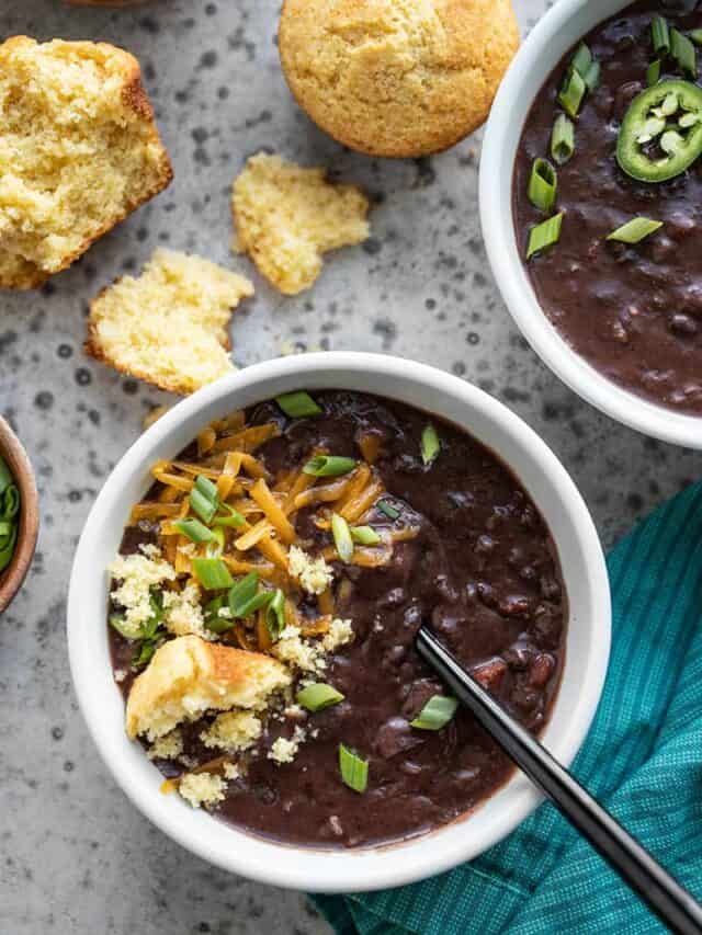 30-Minute Smoky Black Bean Soup - Budget Bytes