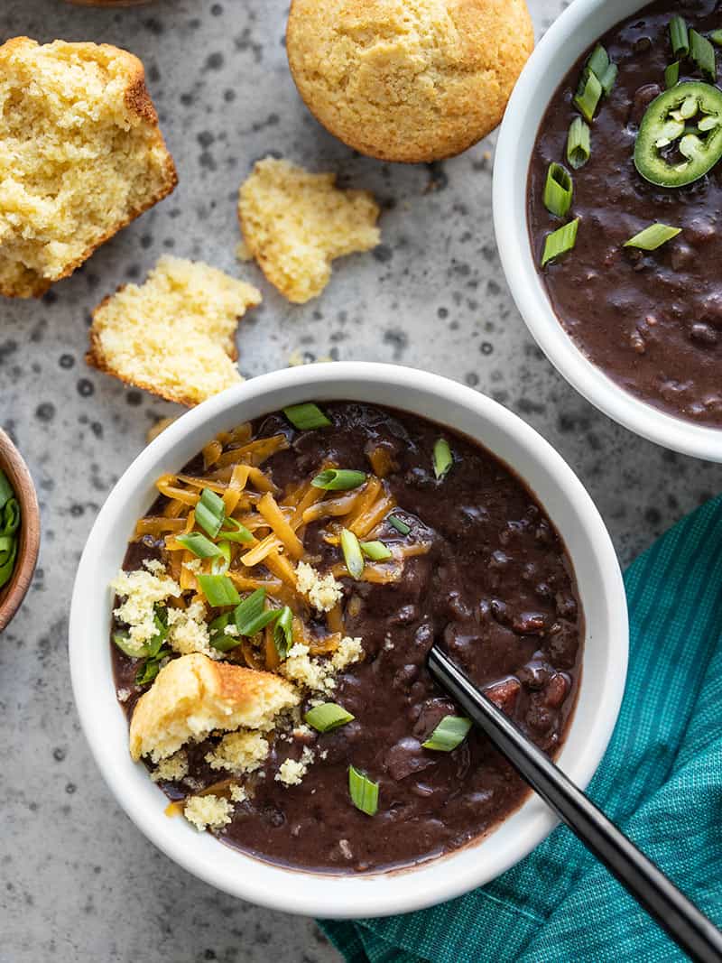 30-Minute Smoky Black Bean Soup - Budget Bytes