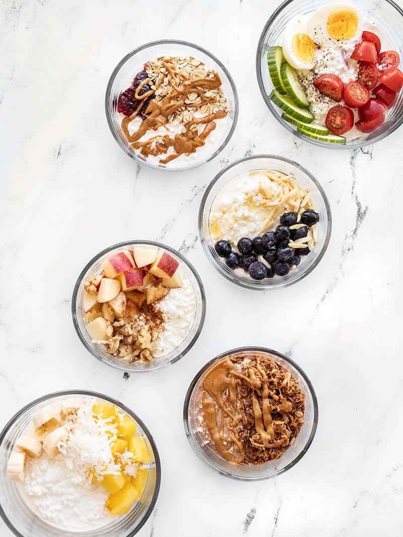 Cottage Cheese Breakfast Bowls 6 Ways - Budget Bytes