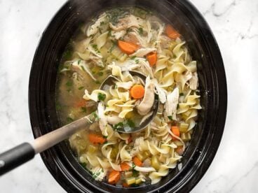 Easy Slow Cooker White Bean Soup Recipe - Budget Bytes