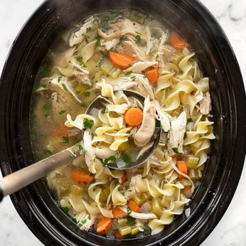 How To Cook Chicken Noodle Soup In Slow Cooker