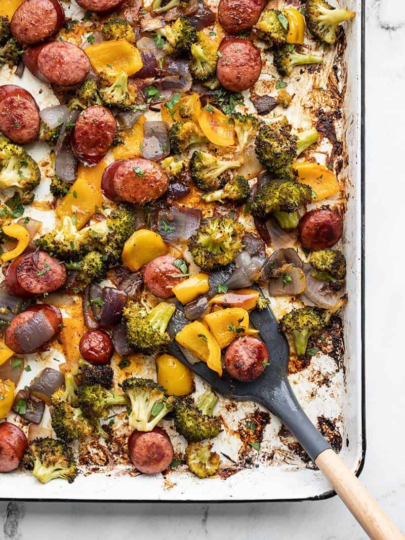 Sheet Pan Chicken Sausage Dinner - Budget Bytes