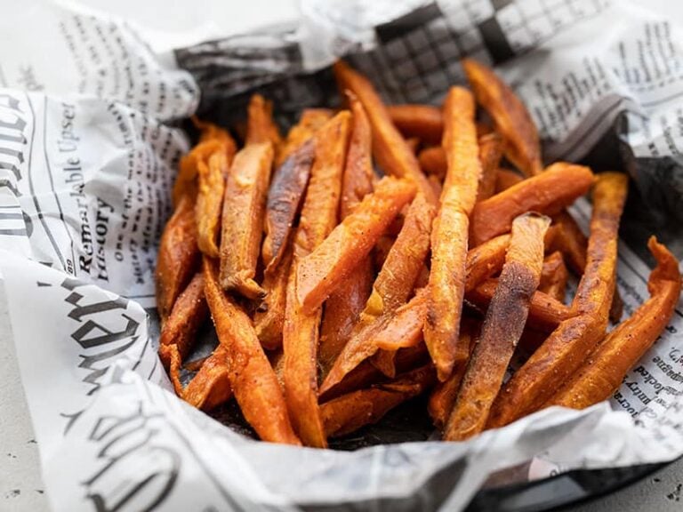 Spicy Sweet Potato Fries - Oven Baked - Budget Bytes