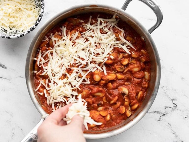 White Beans with Mushrooms and Marinara Budget Bytes