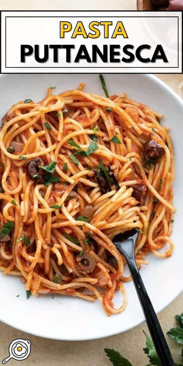 Pasta Puttanesca pin image