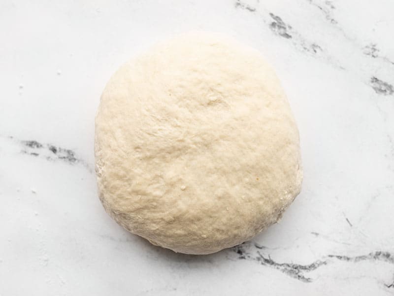 Resting pizza dough