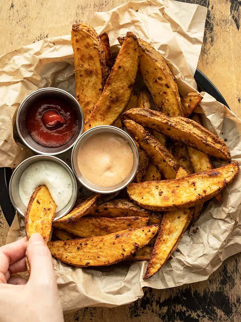 Easy Oven Baked Steak Fries Recipe - Budget Bytes